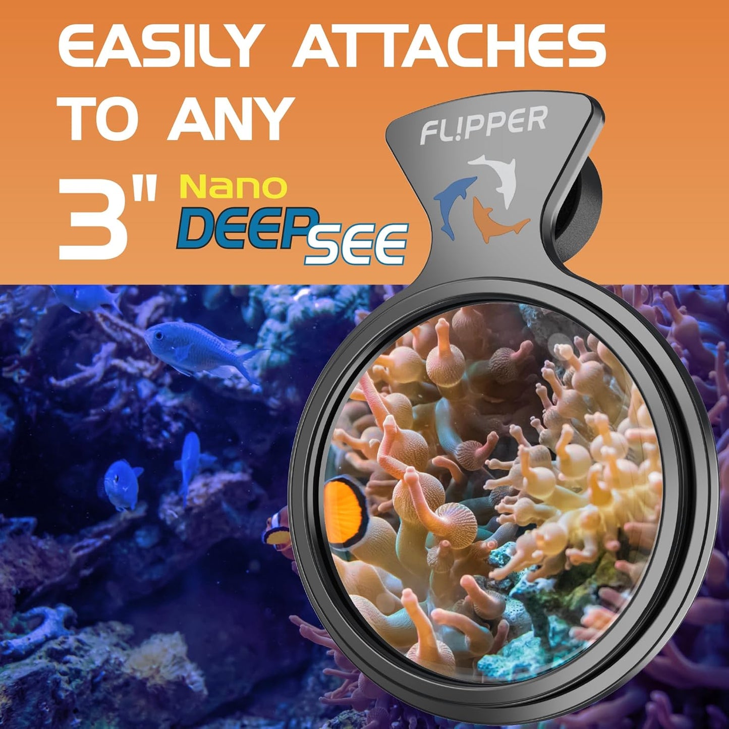DeepSee Viewer Black Nano 3" - Orange Filter