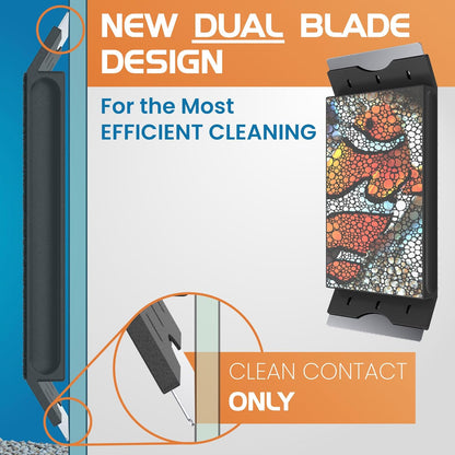 Flipper Edge Limited Edition Clownfish 2 in 1 Floating Magnetic Aquarium Algae Cleaner (MAX)