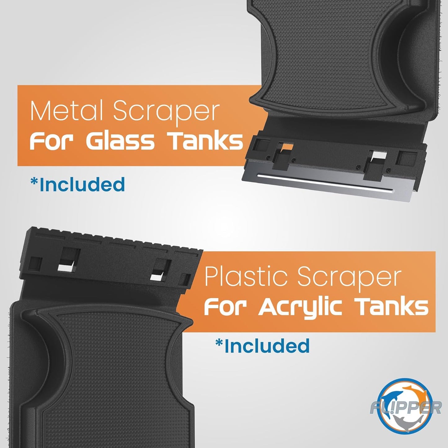Flipper FLOAT 2 in 1 Magnetic Aquarium Algae Cleaner (Standard)